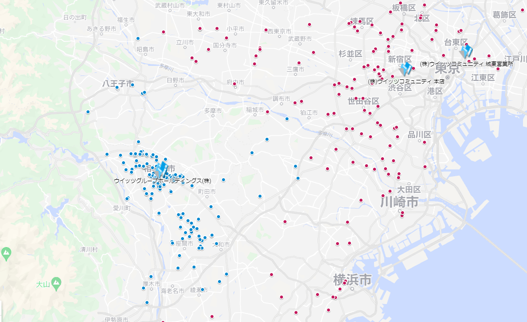 管理物件MAP
