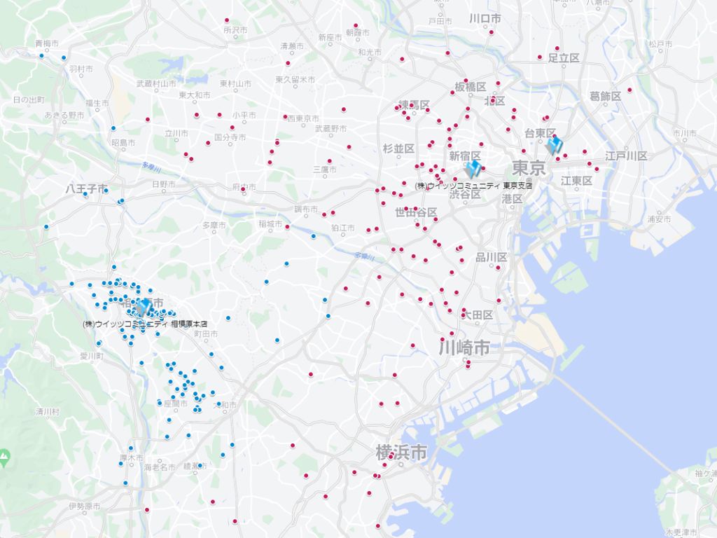 管理物件MAP