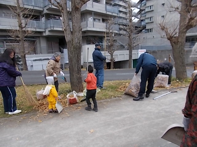 上九沢清掃指導20170108