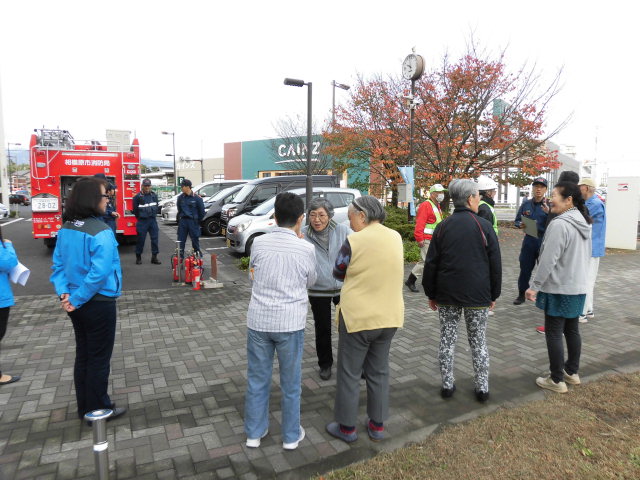 田名塩田消防訓練20181028-①