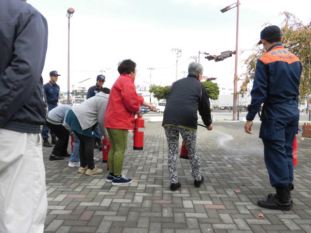 田名塩田消防訓練20181028-③